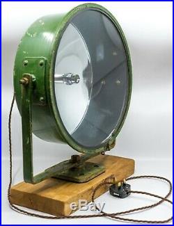 Vintage Cliff Spot Light Search Light Lamp Isle of Wight