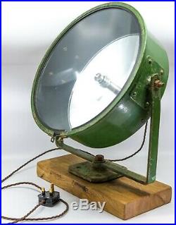 Vintage Cliff Spot Light Search Light Lamp Isle of Wight