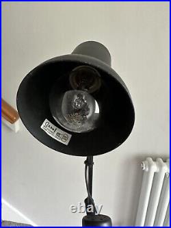 Vintage Double Spot Light Floor Lamp Black