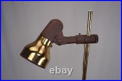 Vintage Floor Lamp Reading Lamp Spot Light Lamp Spotlight Brass Space Age 70er 2