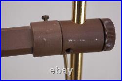 Vintage Floor Lamp Reading Lamp Spot Light Lamp Spotlight Brass Space Age 70er 2