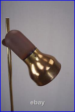 Vintage Floor Lamp Reading Lamp Spot Light Lamp Spotlight Brass Space Age 70er 2