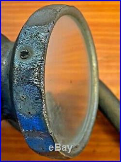 Vintage HELLA Suchscheinwerfer Search Lamp Spot Light Mirror VW Oval Split Bug