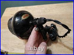 Vintage Harley SPOTLIGHT Indian Knucklehead Panhead RL VL ANTIQUE Spot Lamp RARE