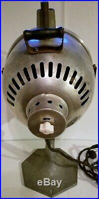 Vintage Industrial Carbon Arc Health Lamp Stage Theater Light Spotlight Works