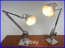 Vintage Industrial Hadrill & Hortsmann Simplus Desk Lamps