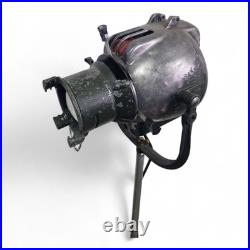 Vintage Industrial Theatre Spotlight Floor Lamp Converted Stage Light Tripod
