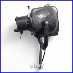 Vintage Industrial Theatre Spotlight Floor Lamp Converted Stage Light Tripod