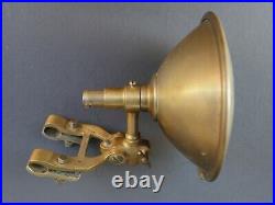 Vintage Kaufmann & Sons SILVERBEAM SPOTLIGHT Spot Light Lamp Pat. 1914 Brass