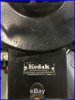 Vintage Kodak Theatre Spotlight In Full Working Order With Original Stand Tripod