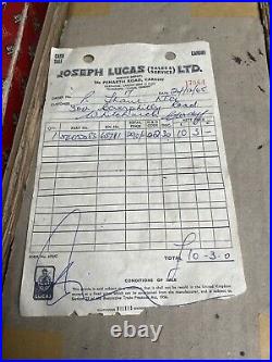 Vintage Lucas Roof Lamp RMS576 12v Mini Cooper Police NOS Austin Healey Jaguar
