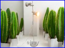 Vintage Mid Century Style Floor Lamp Double Shade Danish Style Light Retro
