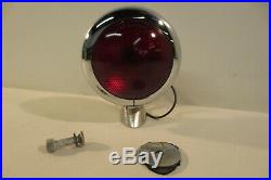 Vintage NOS S&M 470 RED STOP GLASS LENS Lamp Light Motorcycle DODGE FORD CHEVY
