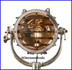 Vintage Nautical Floor Lamp Spot Light 70 Big Royal Master Search replica