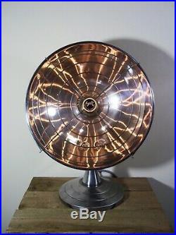 Vintage/Retro Atomic Heat Lamp Industrial/Steampunk Adjustable Table/Desk Light