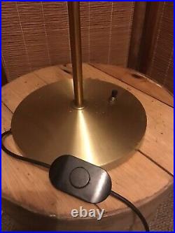 Vintage Retro Danish Mid Century Spot Light Brass Floor Lamp