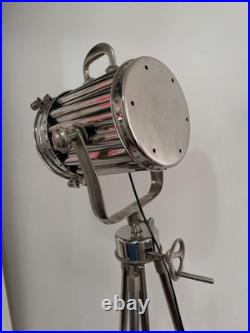 Vintage Retro Industrial Spotlight Tripod Floor Lamp