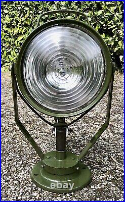 Vintage Ship Search, Spot Light, Maritime, Nautical, Military, Navy