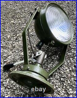 Vintage Ship Search, Spot Light, Maritime, Nautical, Military, Navy