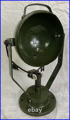 Vintage Ship Search, Spot Light, Maritime, Nautical, Military, Navy