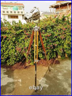 Vintage Spotlight Theater Nautical Home Decorative Tripod Search light lamp