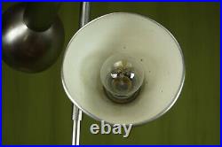 Vintage Stehlampe Chrom Leselampe Spot Leuchte Space Age Lampe Strahler 70er