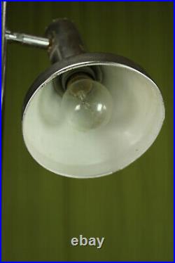 Vintage Stehlampe Leselampe Spot Leuchte Lampe Strahler Chrom Space Age 70er