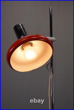 Vintage Stehlampe Leselampe UFO Spot Leuchte Lampe 70s Strahler orange 70er