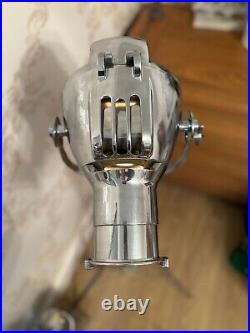 Vintage Theatre Spot Light And Tripod Deco Film Lamp Strand Electric Patt 23 #1