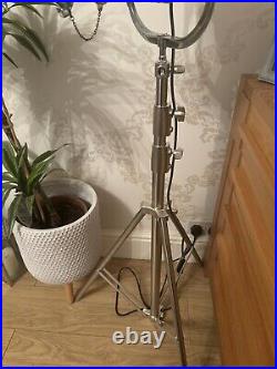 Vintage Theatre Spot Light And Tripod Deco Film Lamp Strand Electric Patt 23 #1