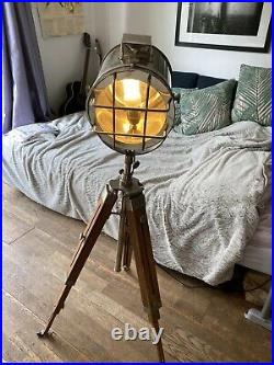 Vintage Tripod Floor Lamp