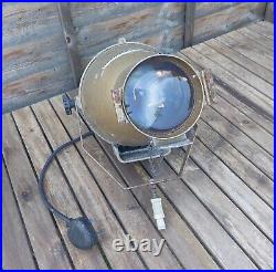 Vintage theatre stage light MAJOR spot light film movie design old school lamp