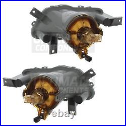 Volvo V70 Mk2 Estate 5/2005-2007 Front Fog Spot Lights Lamps Drivers & Passenger