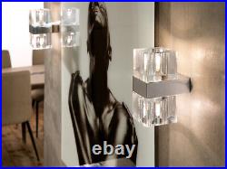 Wall Lamp Light Glass Design LED Spotlight Floor Interior Cubic