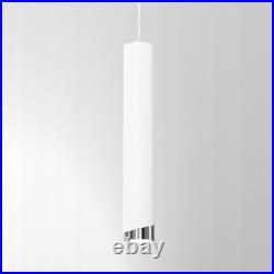 White/Chrome Adjustable LED GU10 Ceiling Spot Light Lamp