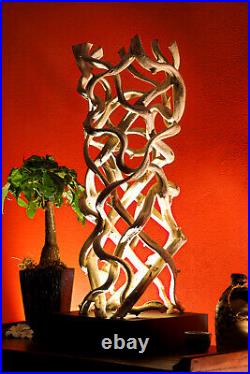 Wood Floor Lamp LED Spot Liane 80 cm Driftwood Root Wood Lamp Light