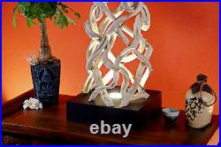 Wood Floor Lamp LED Spot Liane 80 cm Driftwood Root Wood Lamp Light