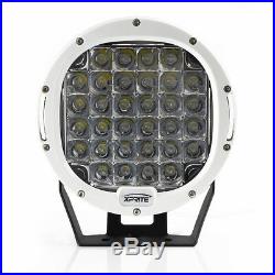Xprite 4 Pack 96W LED Driving Work Lights White Spot Round Lamp for 12V Truck